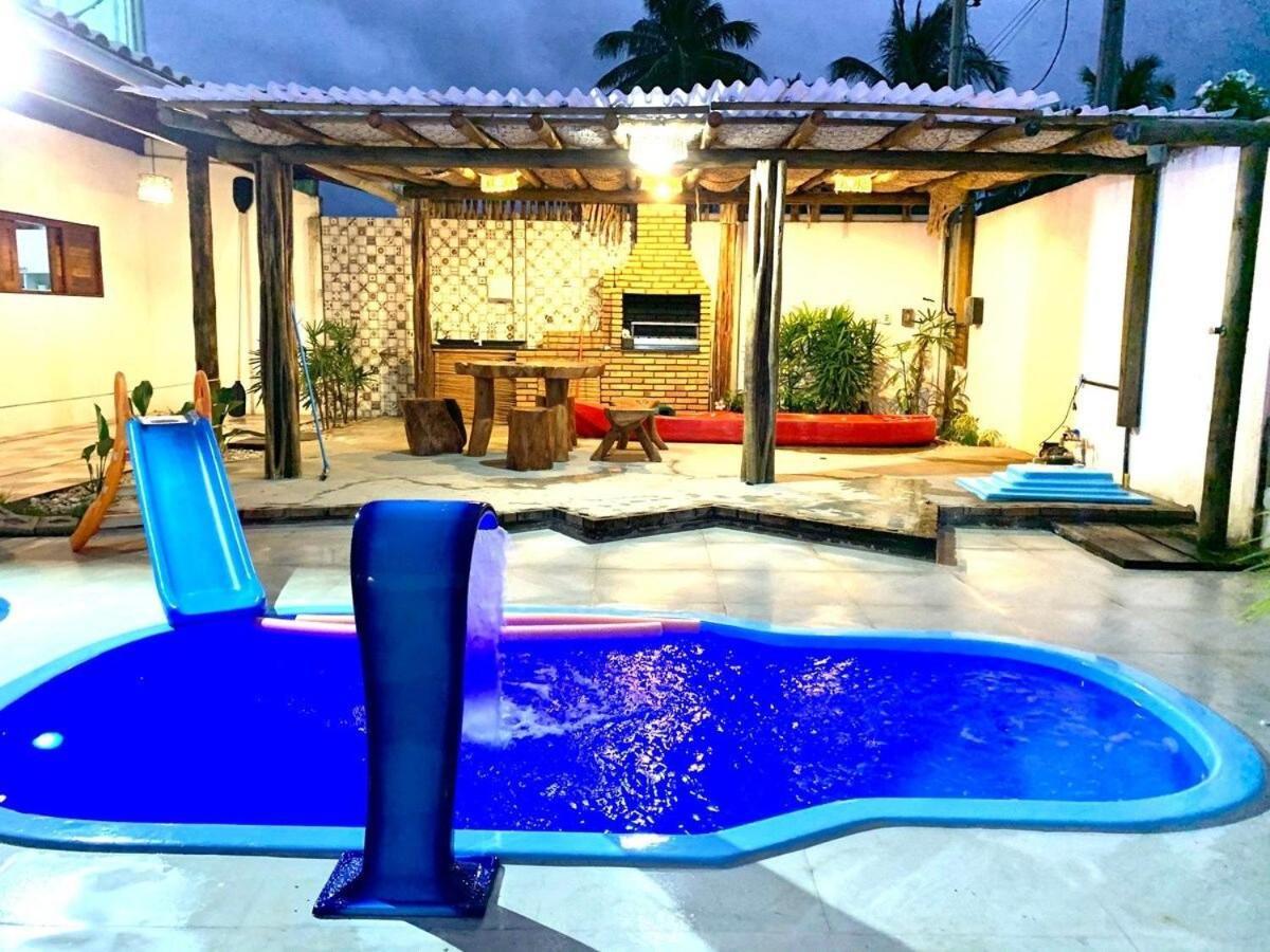Casa Xie Com Piscina, Churrasqueira E Jardim Sao Miguel dos Milagres Exterior photo