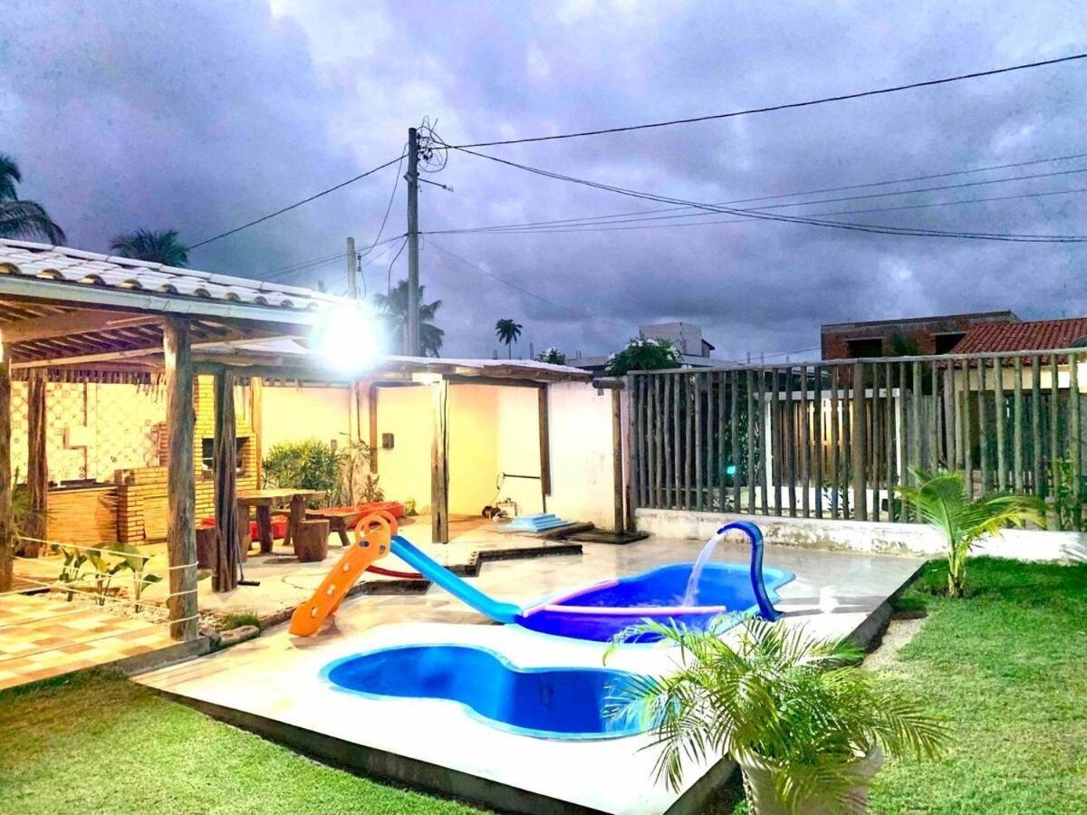 Casa Xie Com Piscina, Churrasqueira E Jardim Sao Miguel dos Milagres Exterior photo