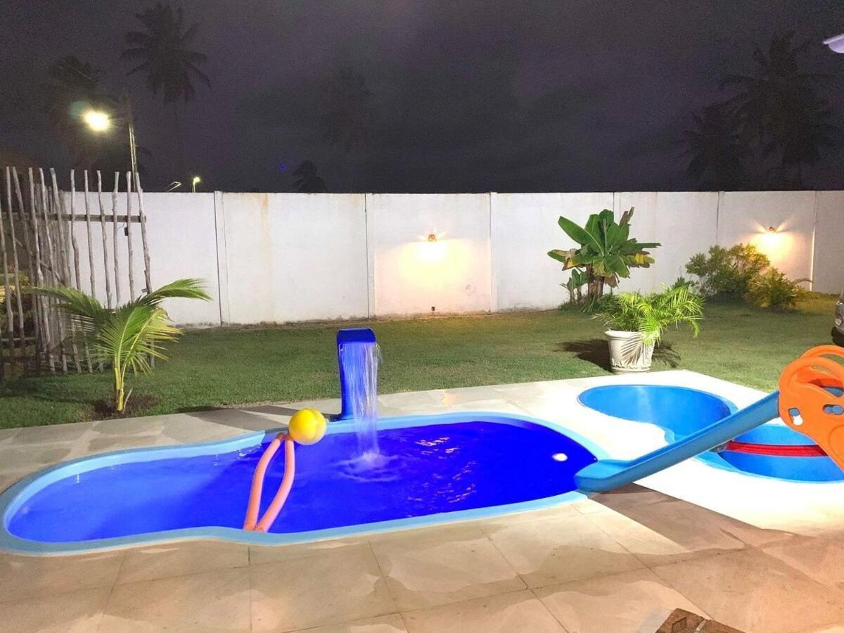 Casa Xie Com Piscina, Churrasqueira E Jardim Sao Miguel dos Milagres Exterior photo