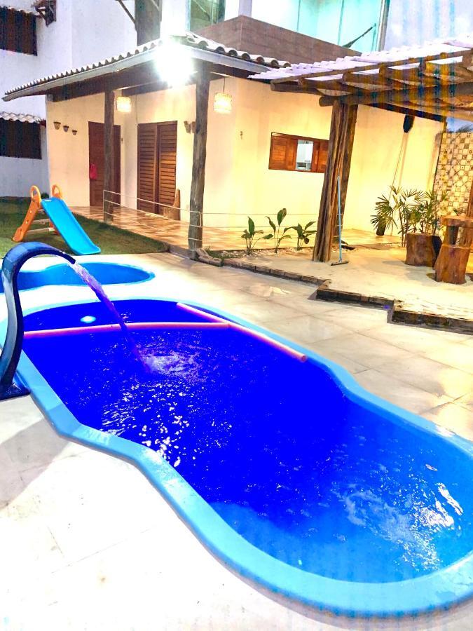 Casa Xie Com Piscina, Churrasqueira E Jardim Sao Miguel dos Milagres Exterior photo